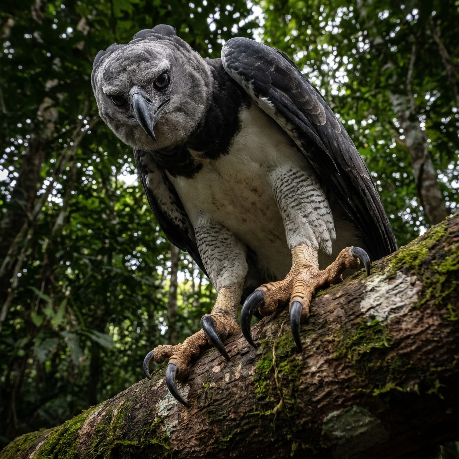 Harpy Eagle: The Rainforest Raptor With Talons the Size of Bear Claws