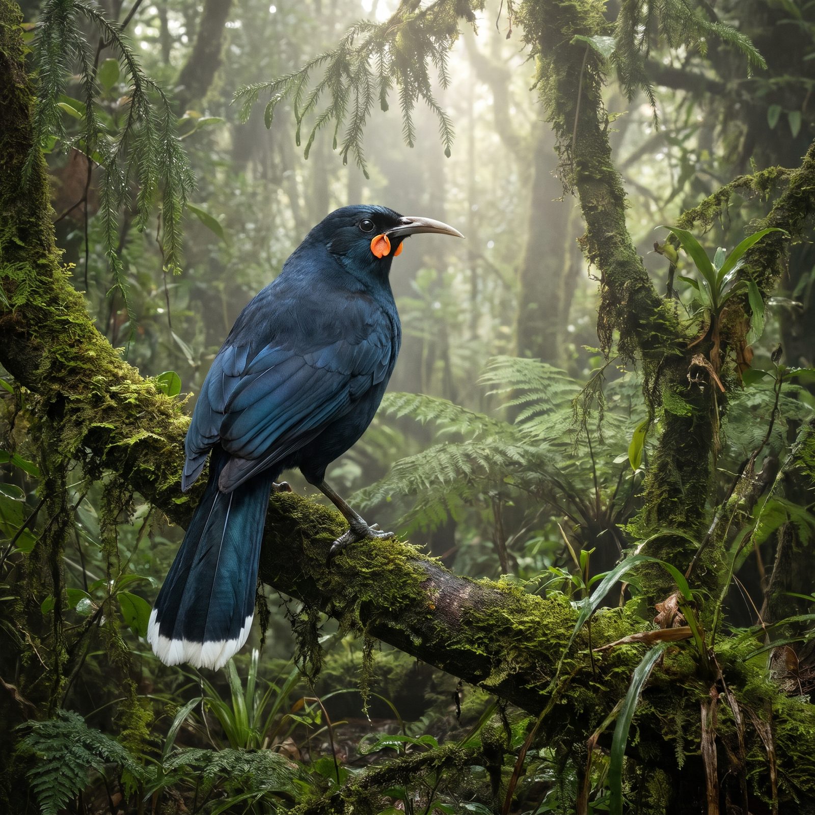 The Huia: The Bird Where Male and Female Had Different Beaks