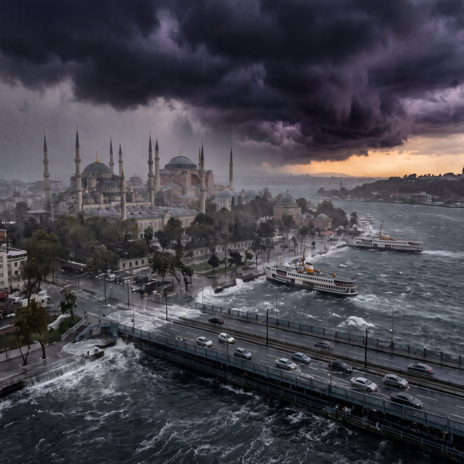 Istanbul Split by the Storm: Two Continents, One Catastrophe