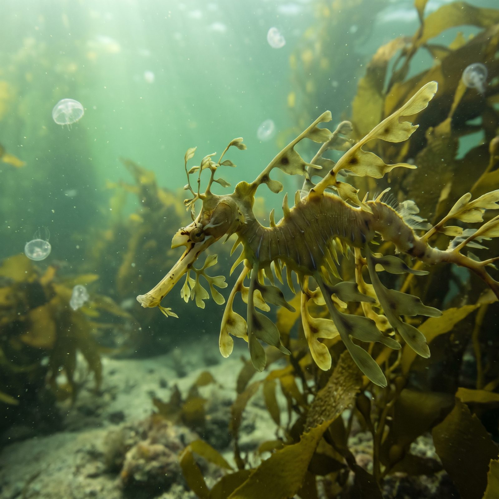 The Leafy Sea Dragon That Pretends to Be Seaweed