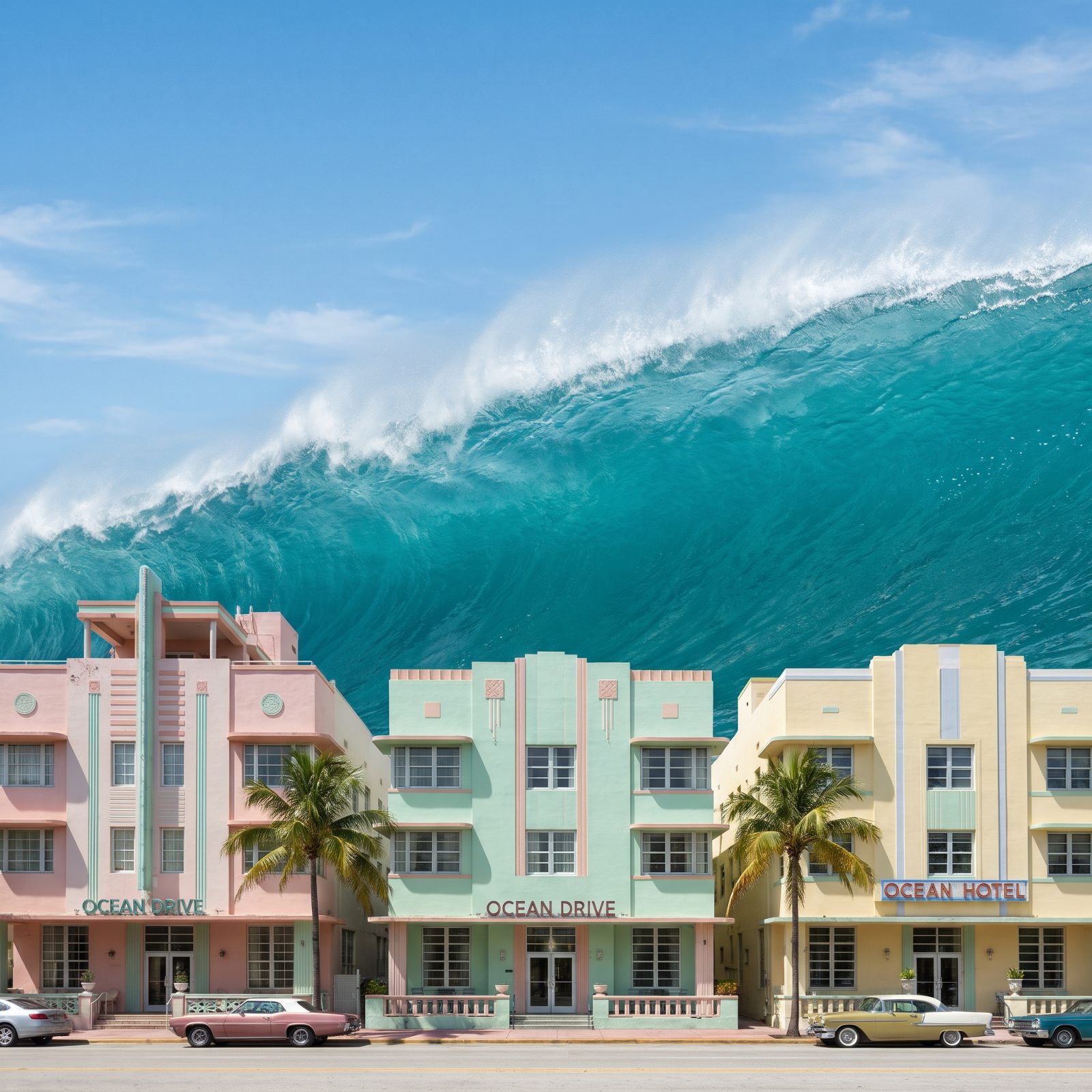 Miami Beach's Art Deco Row Overwhelmed