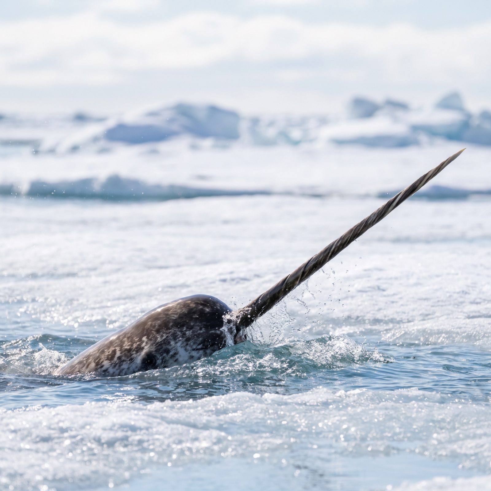 The Narwhal and Its Nine-Foot Spiral Tusk