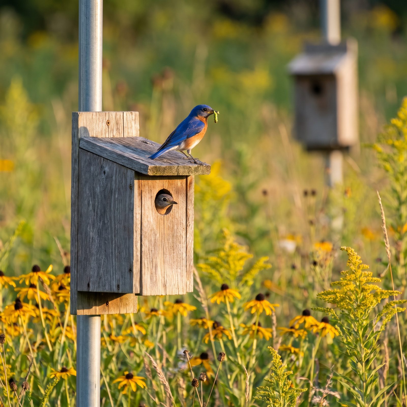 A Nesting Box Trail That Brings Back the Bluebirds