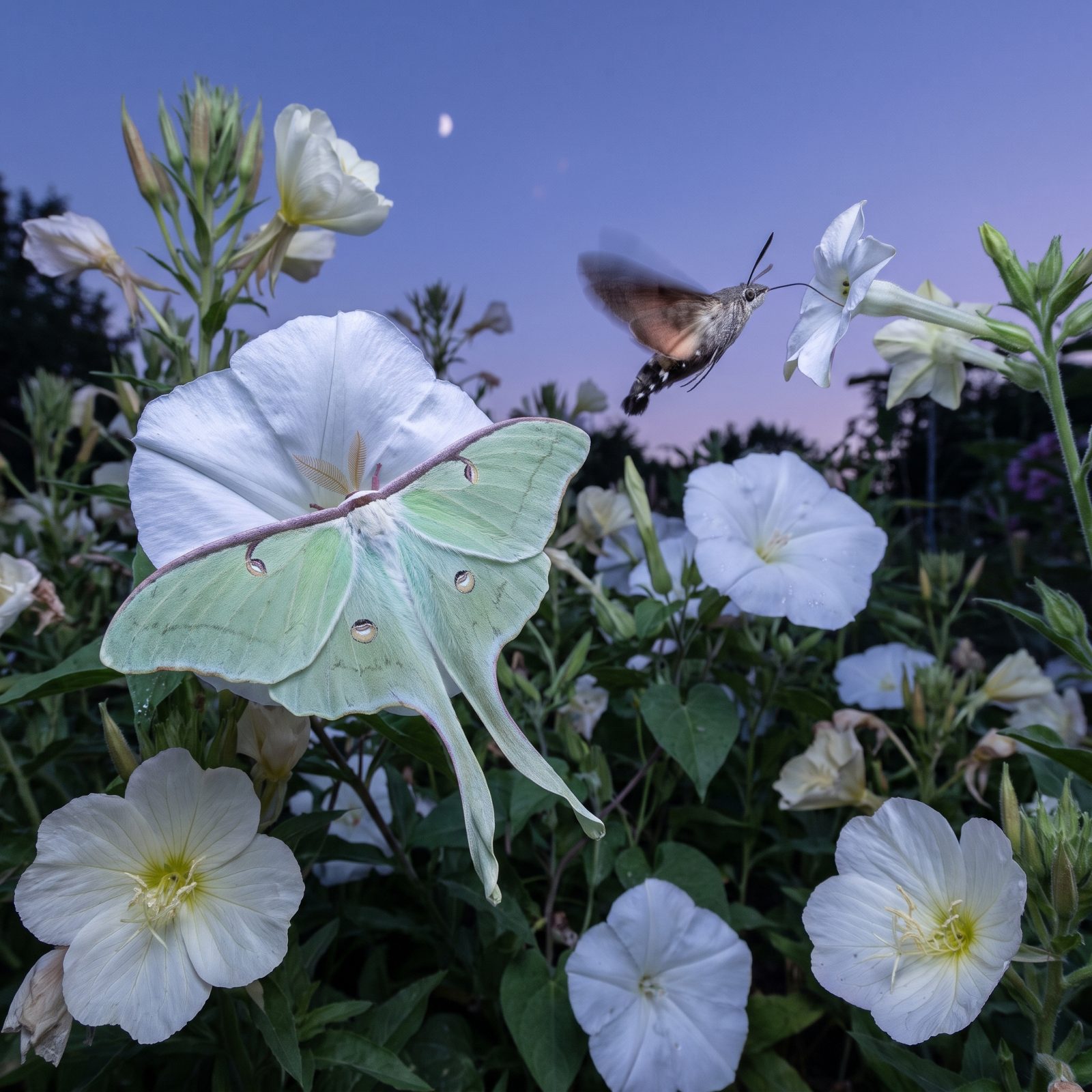 The Night-Blooming Garden That Feeds the Moonlight Shift