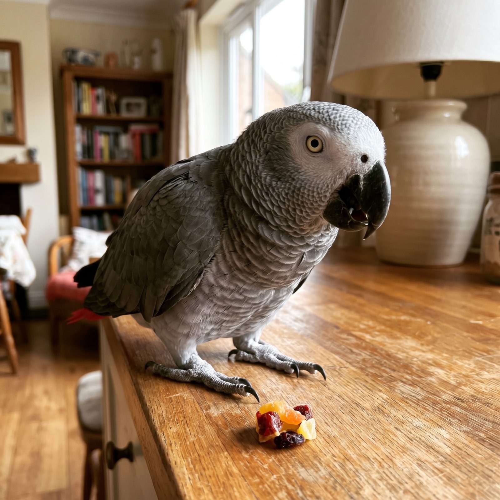 Parrots That Learn Exactly Which Words Get Them a Treat