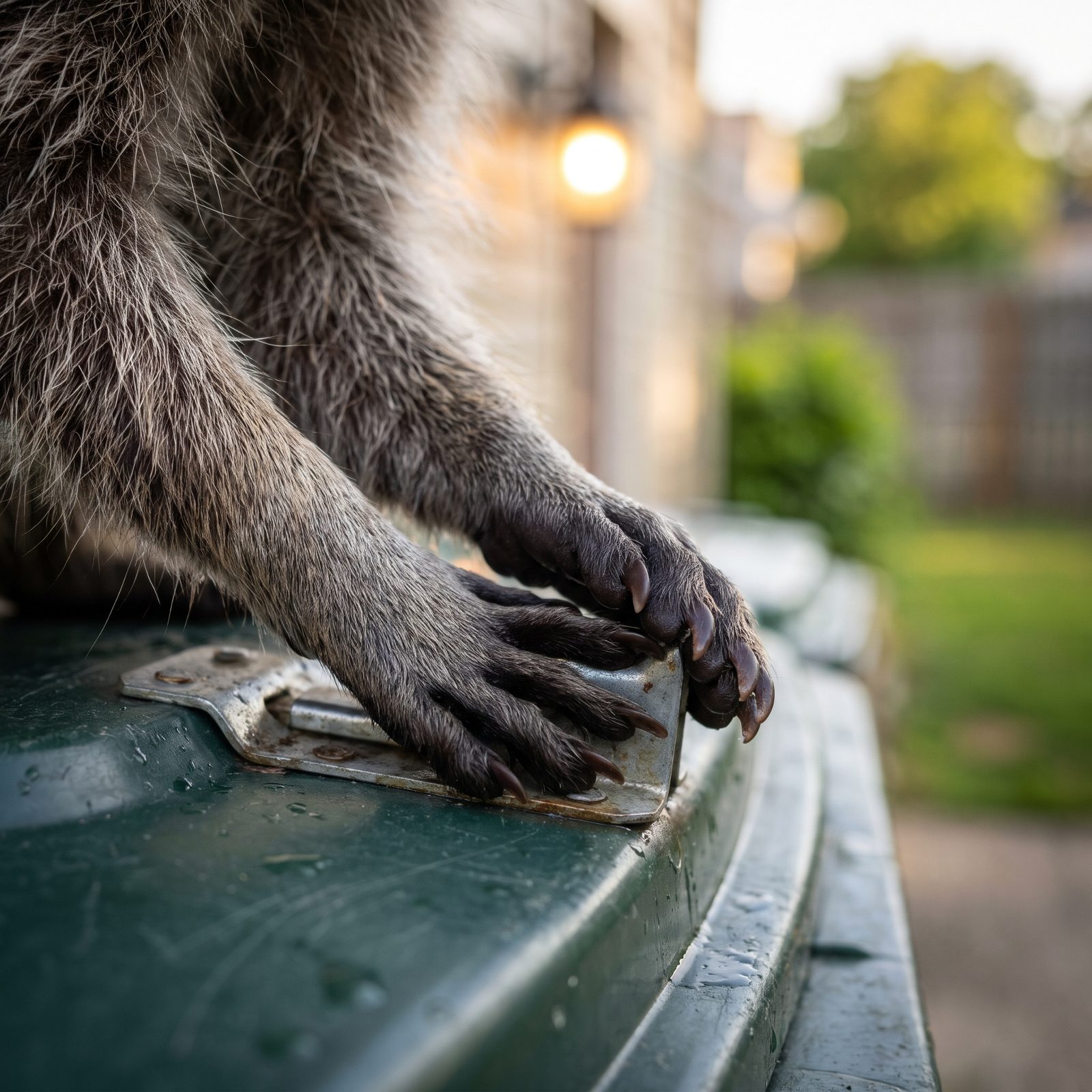 Raccoons That Pick Latches, Locks and Child-Proof Bins