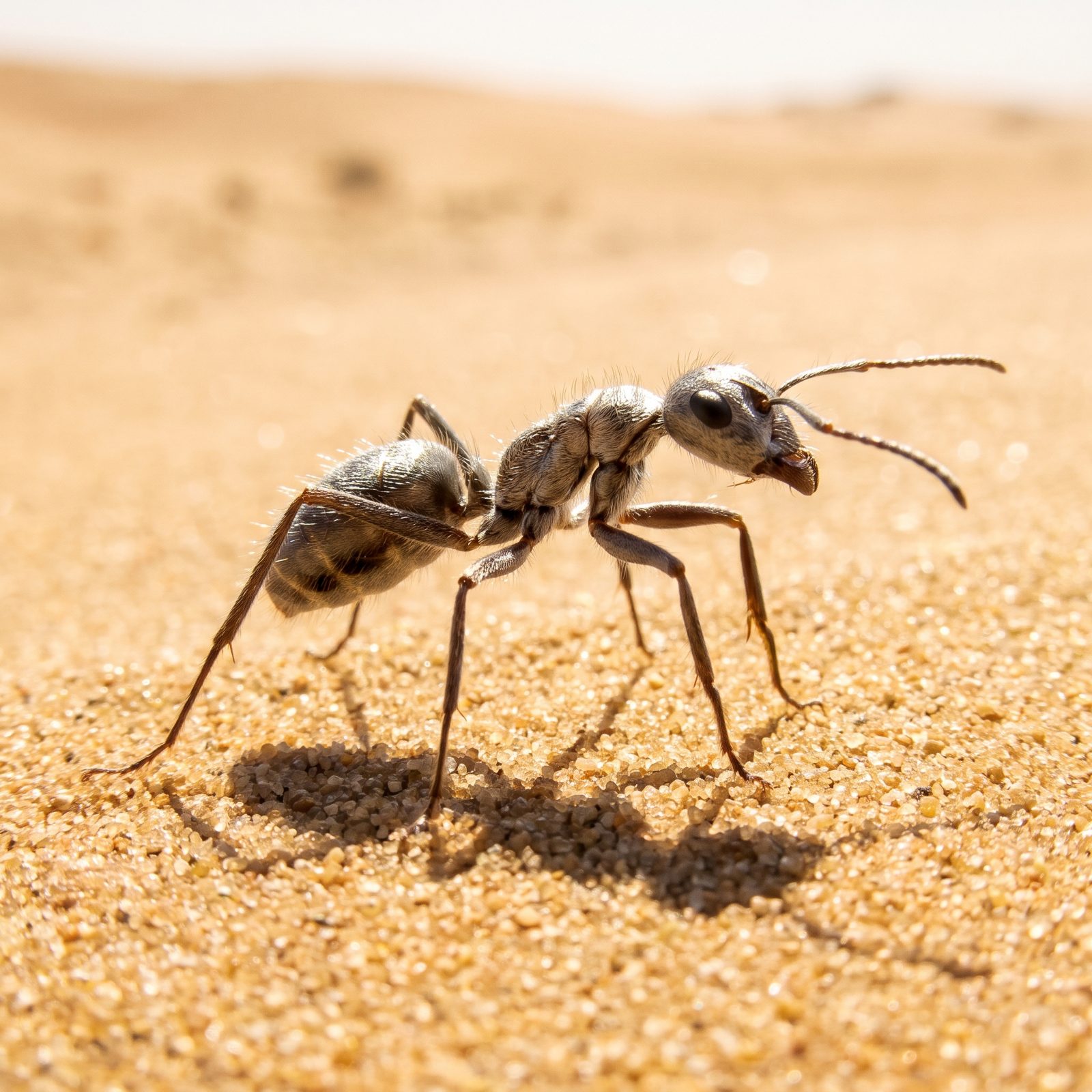 The Sahara Desert Ant That Sprints Across Sand Hot Enough to Cook