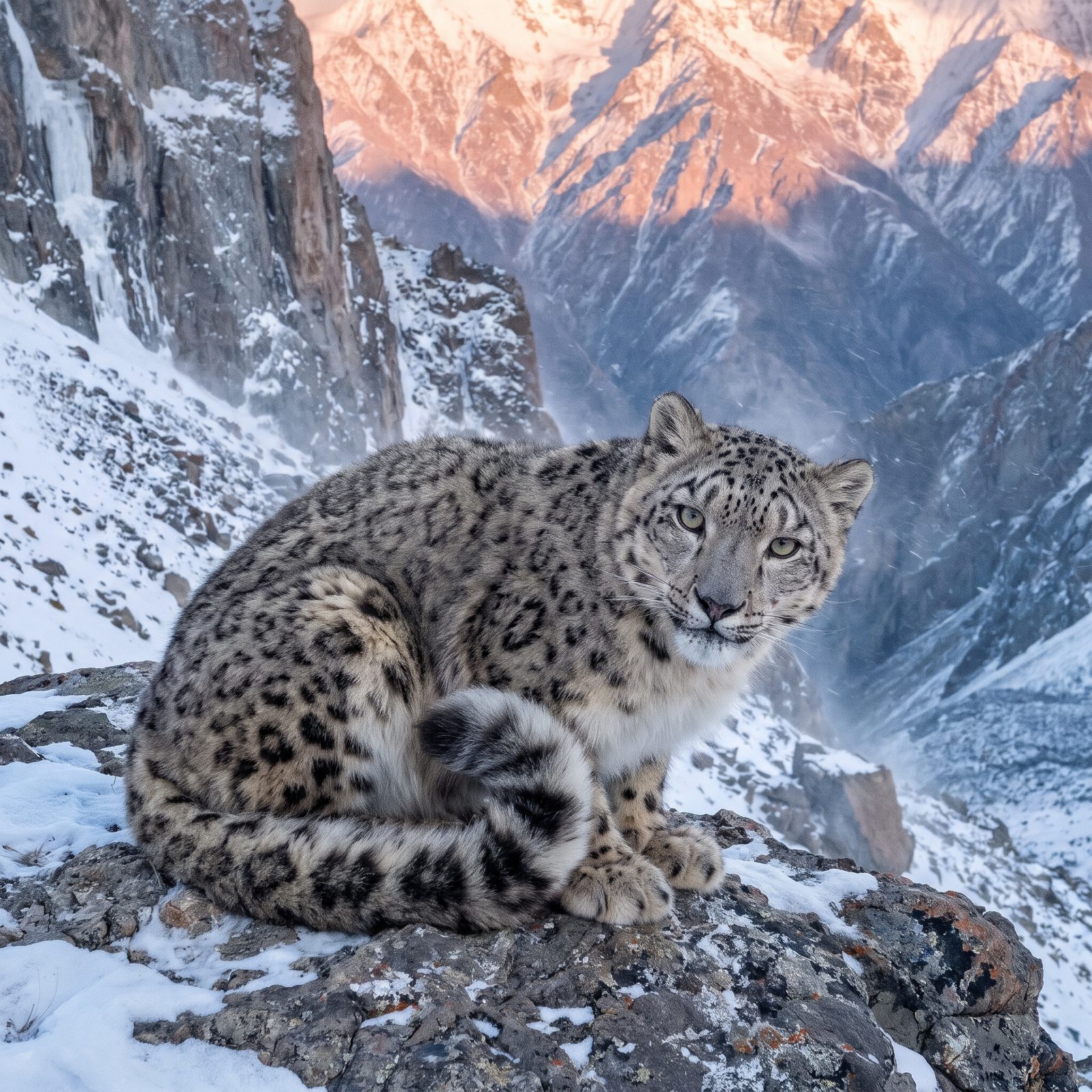 The Snow Leopard Built for Cold That Would Kill a House Cat in an Hour