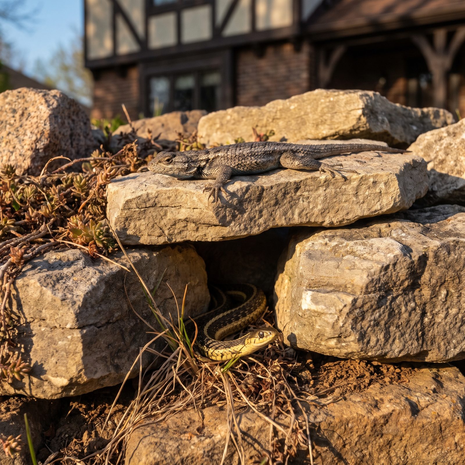 A Sun-Baked Rock Pile That Doubles as a Reptile Resort