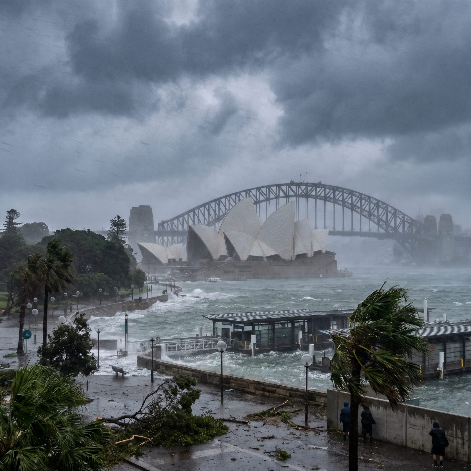 Sydney Harbour, Where Cyclones Aren't Supposed to Reach