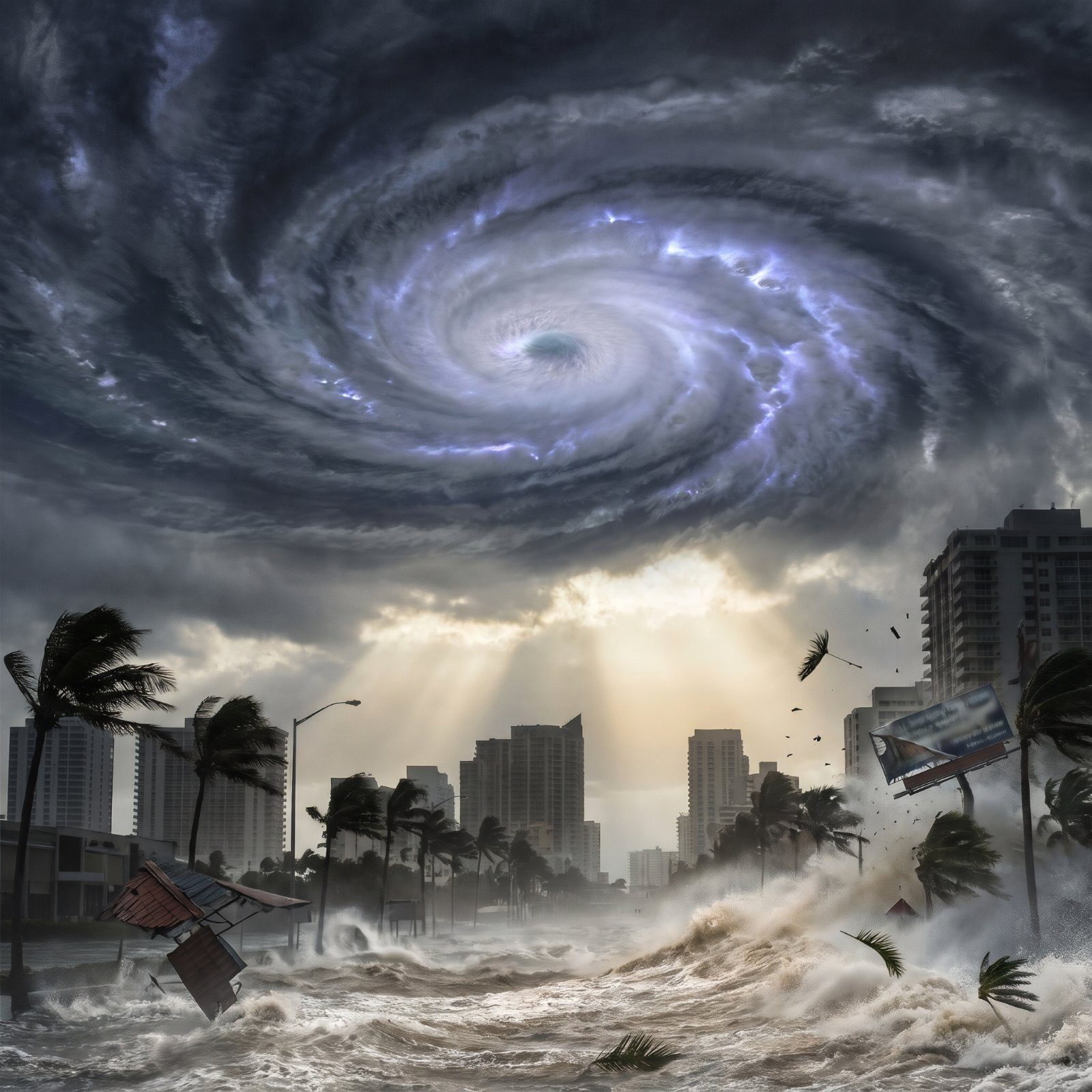 What If a Category 5 Hurricane Hit These 38 Famous Cities? We Visualized the Scenarios