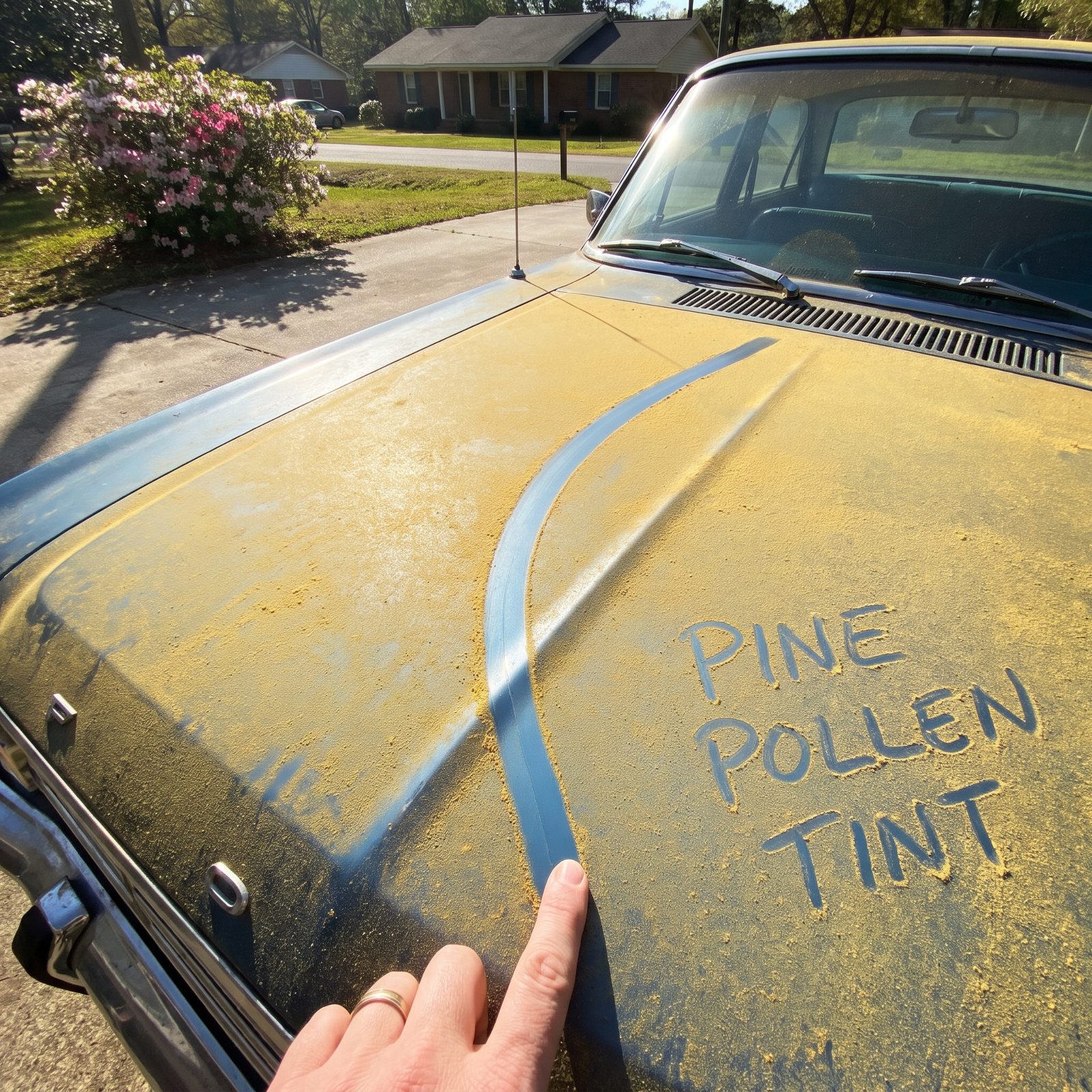 Yellow Rain Tinted Gold by Pine Pollen
